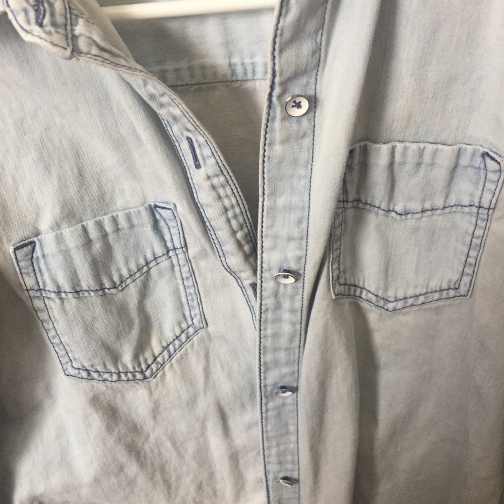 Denim Button Down - image 3
